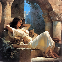 Medieval style artwork